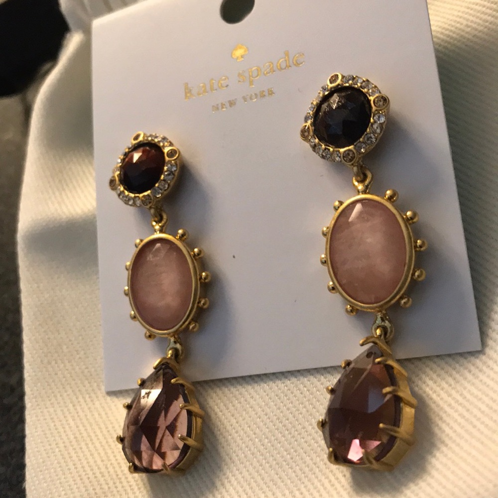 NEW Kate Spade perfectly imperfect linear earrings - Picture 3 of 8